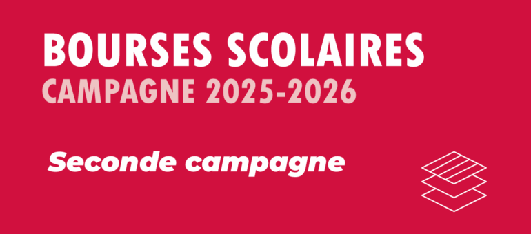 Seconde campagne de bourses scolaires 2025/2026