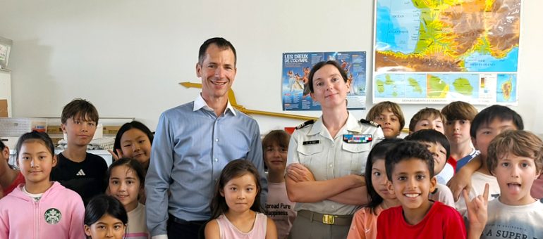 Le LFIK accueille la colonelle Le Ray